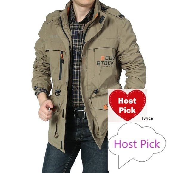 Jackets & Coats Military Jacket Mens Army Jacket Khaki Army Jacket